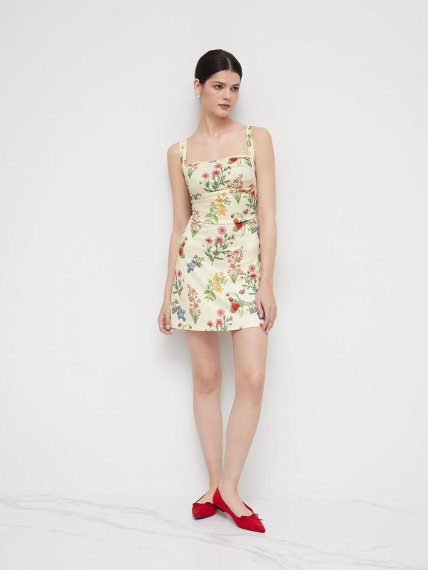 CIDER Women's Summer Floral Dress Square Neck Mini Dress Sleeveless Cute Sundress Party Dresses Trendy 2025 - Image 5
