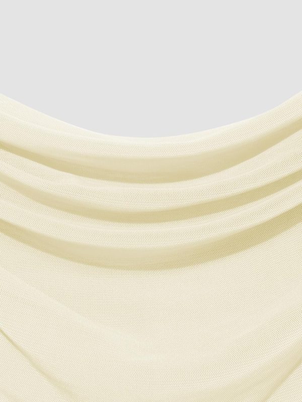 CIDER Formal Dresses for Women Wedding Guest Dresses Summer Maxi Dress Sleeveless Mesh Ruffle Cocktail Bodycon Dresses 2025 - Image 16