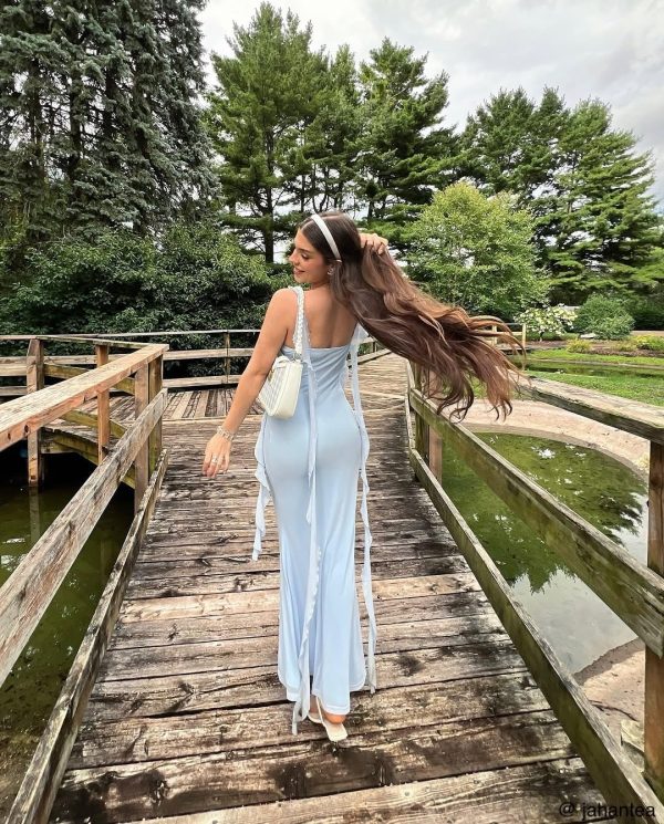 CIDER Formal Dresses for Women Wedding Guest Dresses Summer Maxi Dress Sleeveless Mesh Ruffle Cocktail Bodycon Dresses 2025 - Image 26