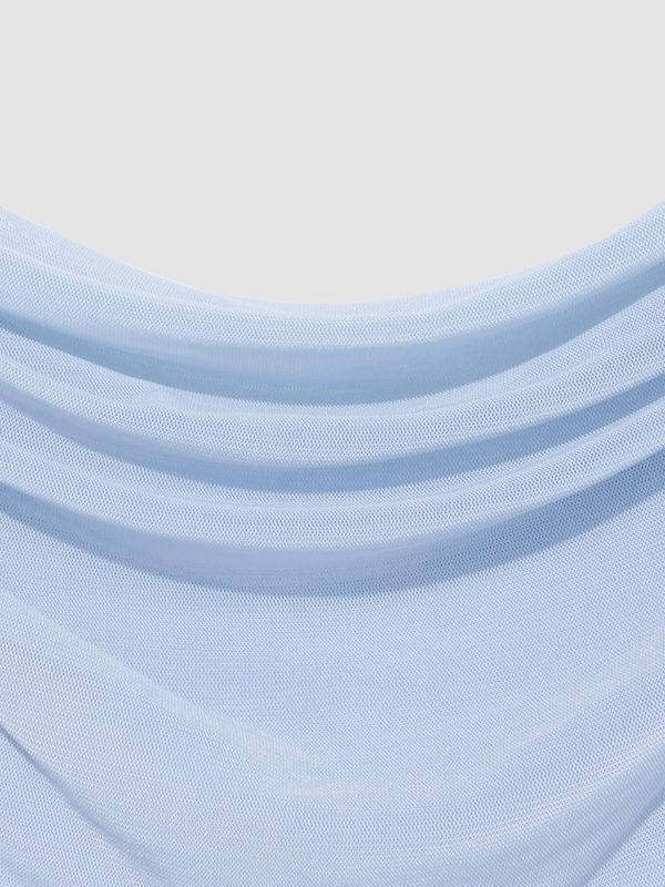 CIDER Formal Dresses for Women Wedding Guest Dresses Summer Maxi Dress Sleeveless Mesh Ruffle Cocktail Bodycon Dresses 2025 - Image 30