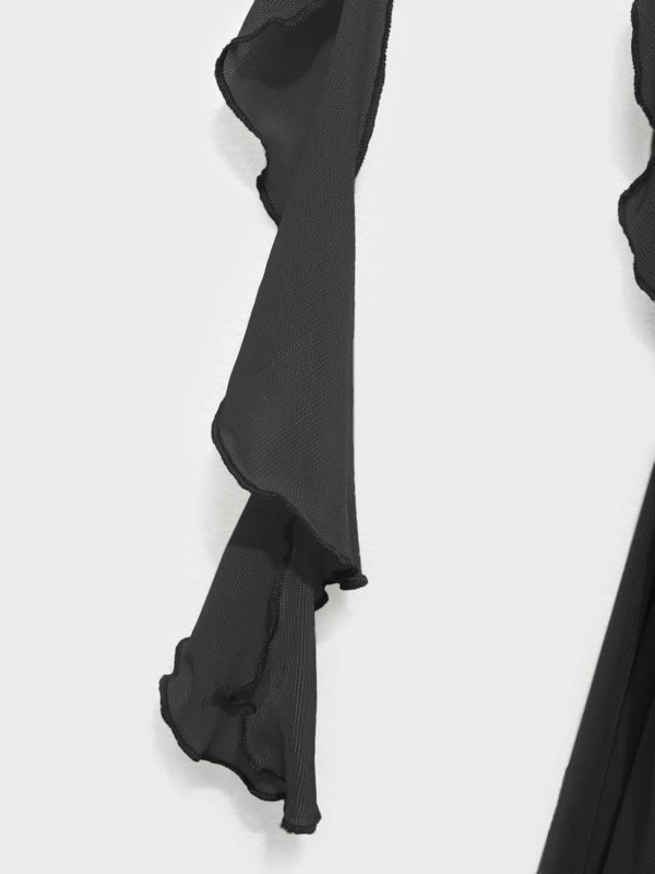 CIDER Formal Dresses for Women Wedding Guest Dresses Summer Maxi Dress Sleeveless Mesh Ruffle Cocktail Bodycon Dresses 2025 - Image 35